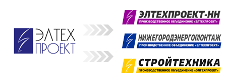 Редизайн логотипа компании ЭЛТЕХПРОЕКТ